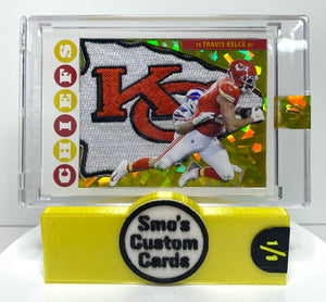 Travis Kelce Game Winning Touchdown 2008 Topps Throwback Chiefs Patch 1/1