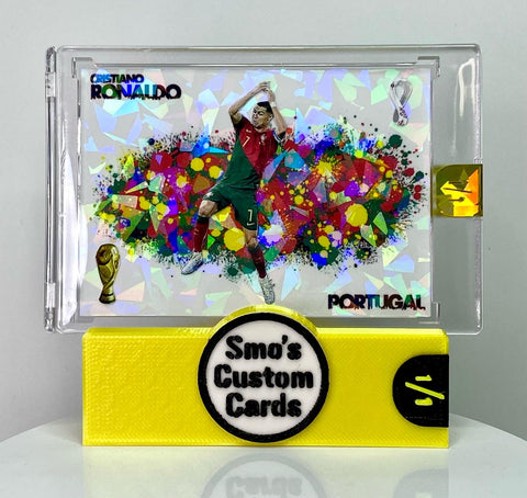 Cristiano Ronaldo World Cup Sui Colorburst 1/1