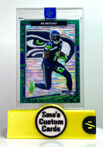 DK Metcalf Optic Green Laser Seahawks Patch 1/1