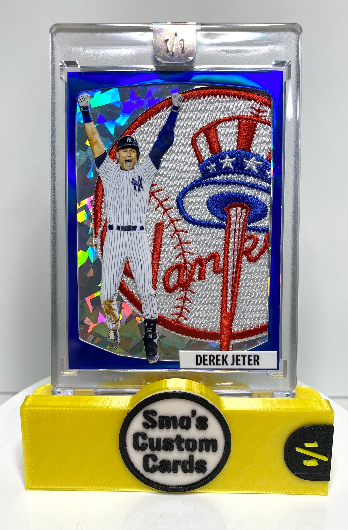 Derek Jeter Celebration Yankees Patch 1/1